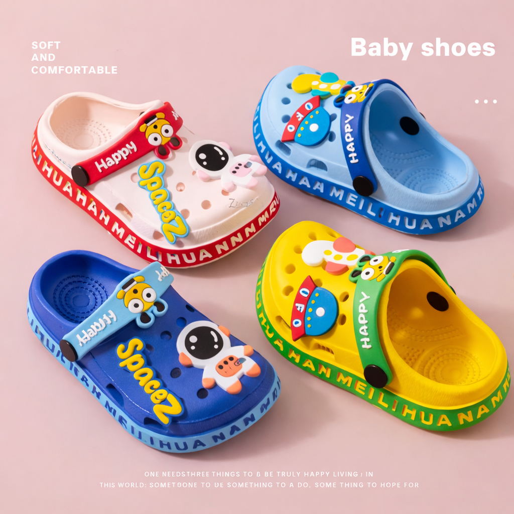 Beautiful Colorful Kids Sandálias