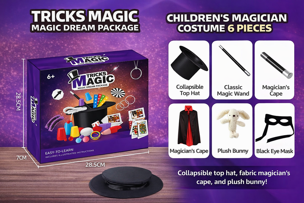 Mystic Master™ Kids Magician Costume Set.