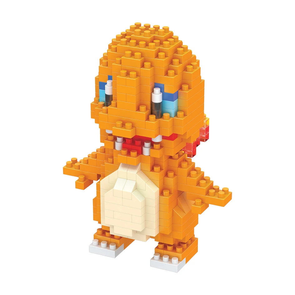Monster Creatures Micro Block Series – Small Particle Building Set Educational Puzzle Toy