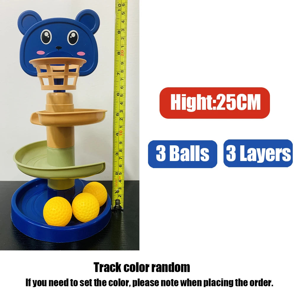 BearBounce™ Toddler Ball Drop Learning Tower