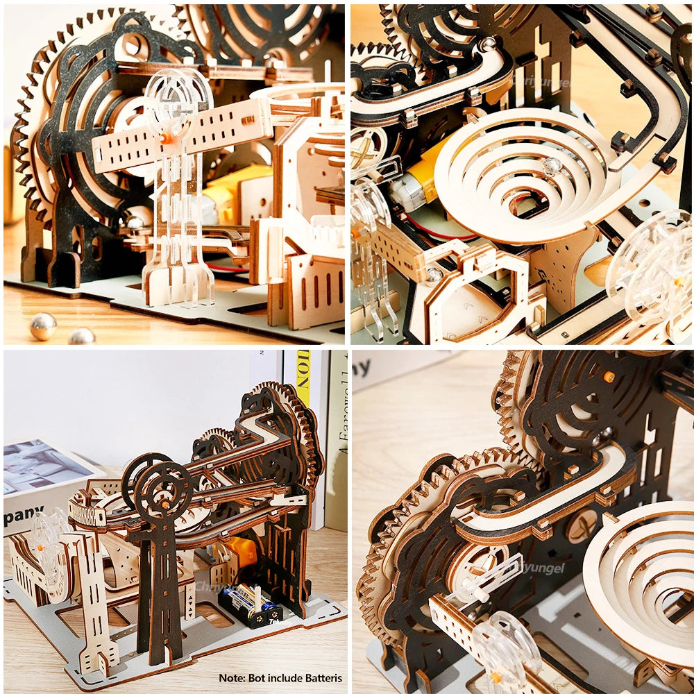 TitanForge™ Mechanical Marble Run Kit