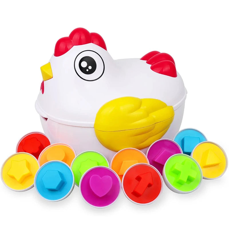 SmartHatch™ Montessori Shape Sorting Hen