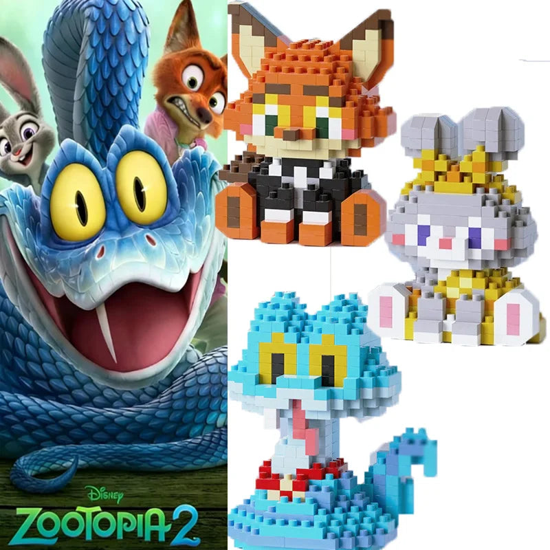 Zootopia™ Mini Block Character Collection – Build Your Favourite Heroes