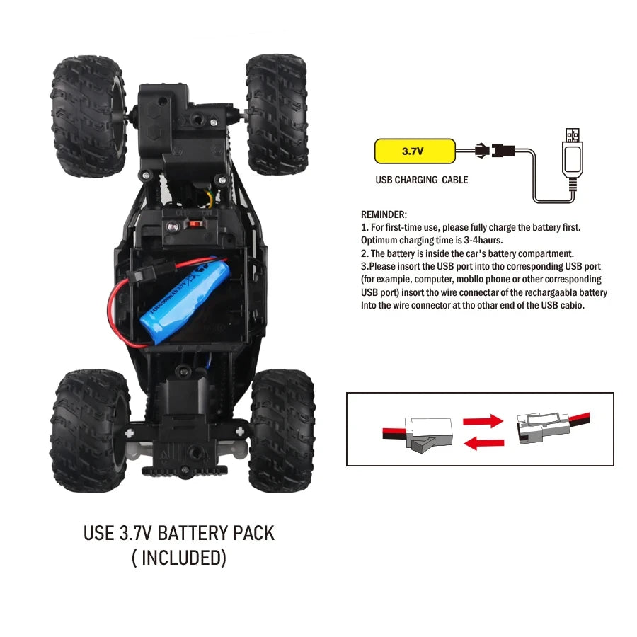 FrostRacer™ X4 Off-Road RC Climbing Truck