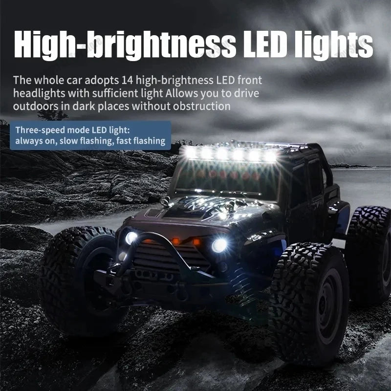 VelocityX™ 4WD Pro Series RC Truck – 80KM/H Brushless Edition!
