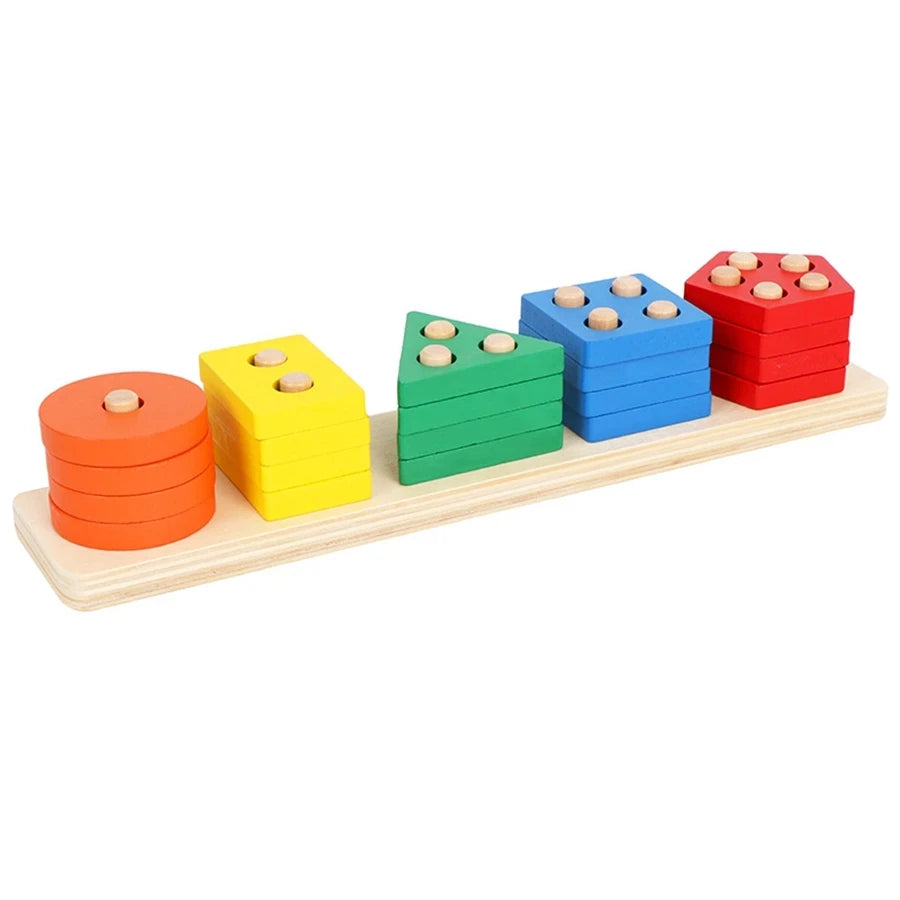 BrightMind™ Montessori Shape Sorting Board