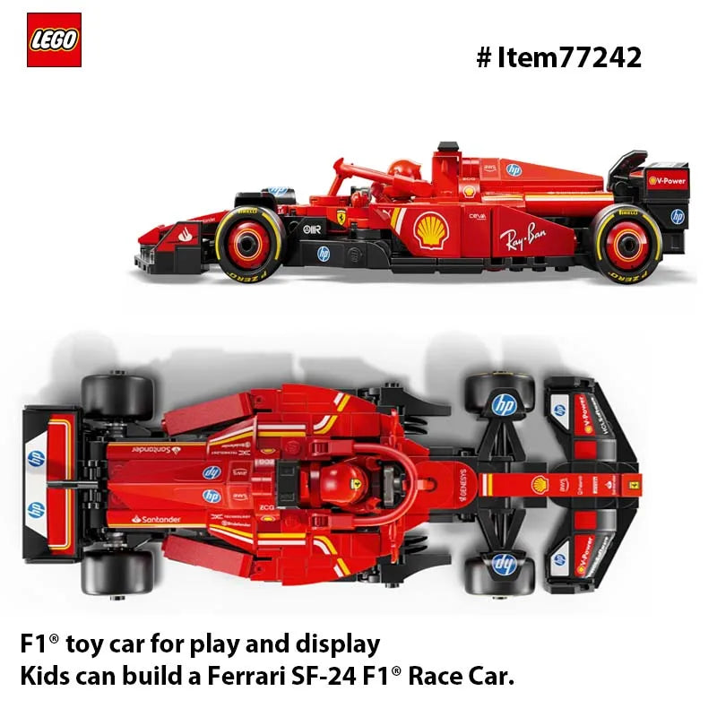 🏎️ LEGO® Speed Champions Ferrari SF-24 F1® Race Car (77242)