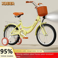 BellaRide™ Vintage Kids Bicycle with Basket