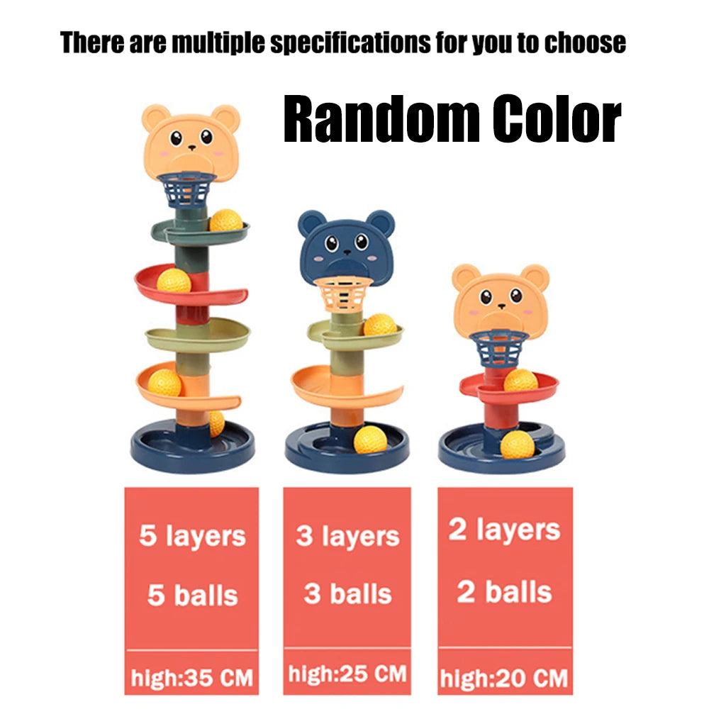 BearBounce™ Toddler Ball Drop Learning Tower