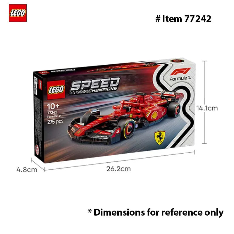 🏎️ LEGO® Speed Champions Ferrari SF-24 F1® Race Car (77242)