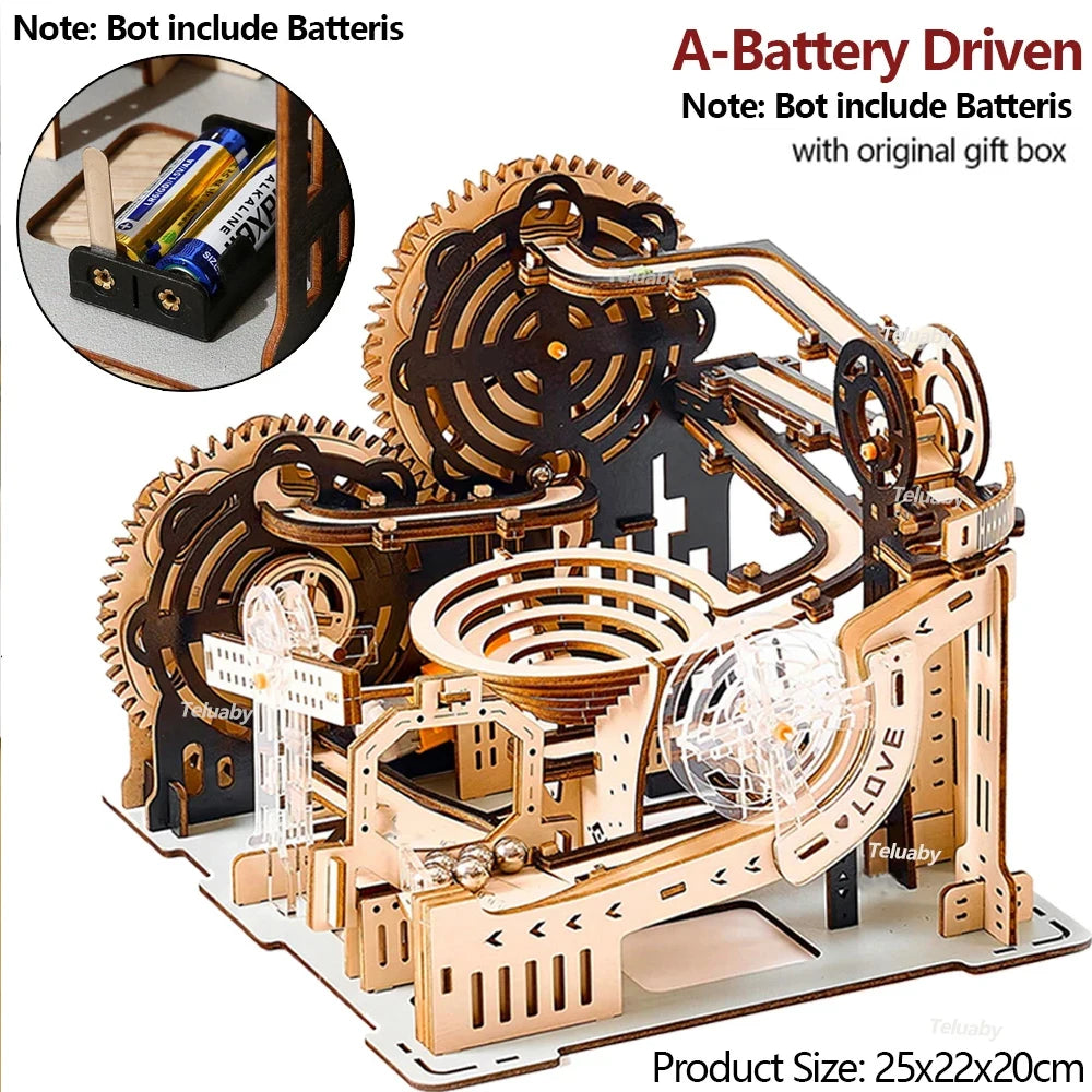 TitanForge™ Mechanical Marble Run Kit