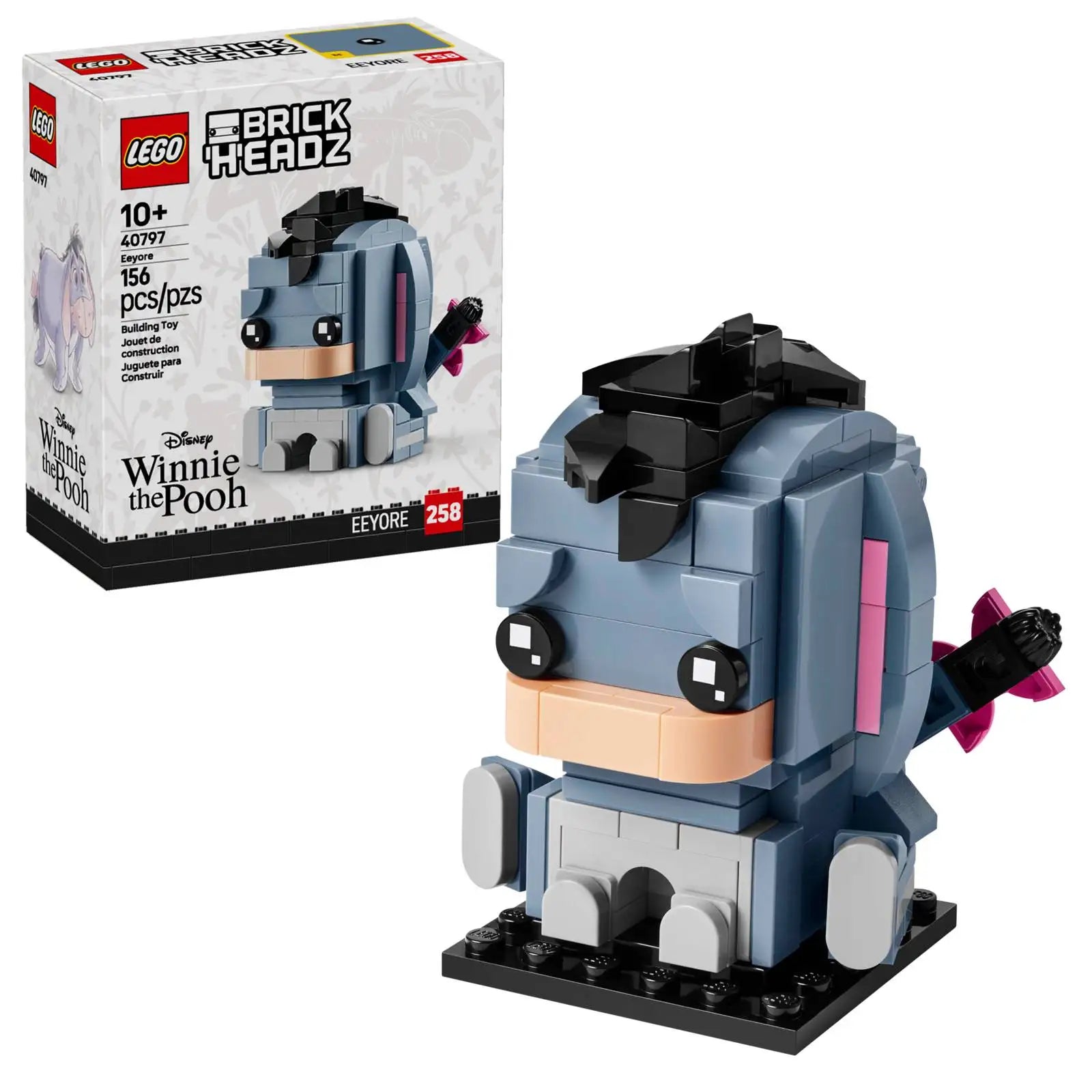 LEGO® BrickHeadz™ Eeyore – Winnie the Pooh Collectible Set (40797)
