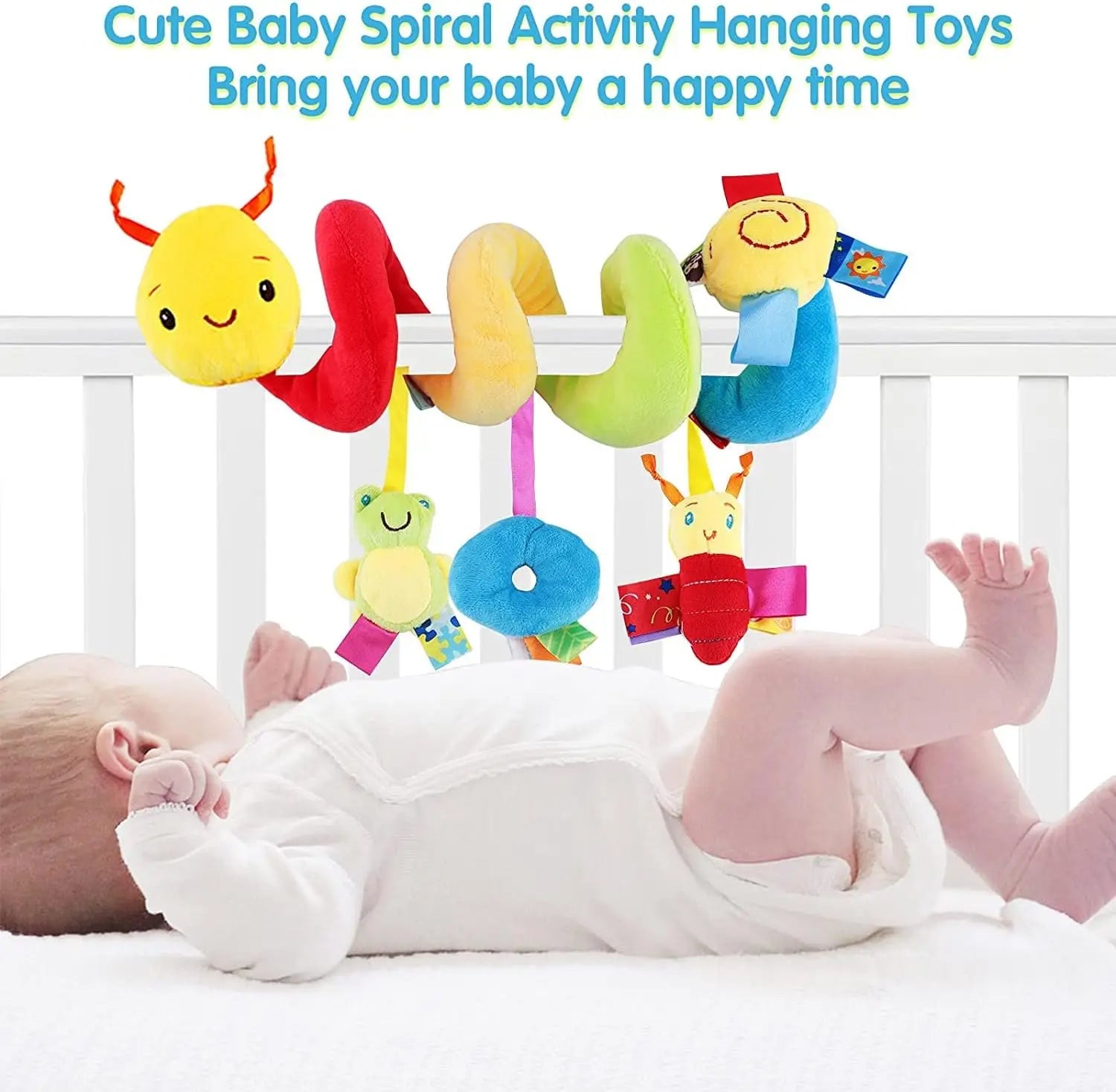 SnuggleSpiral™ Sensory Activity Arch Toy