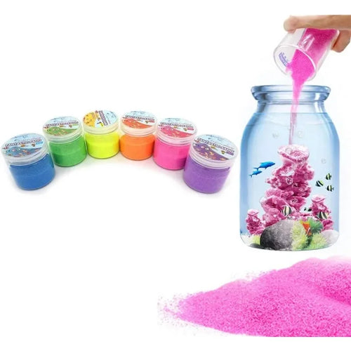 AquaMyst™ Magic Colour Sand – Hydrophobic Sensory Play Set