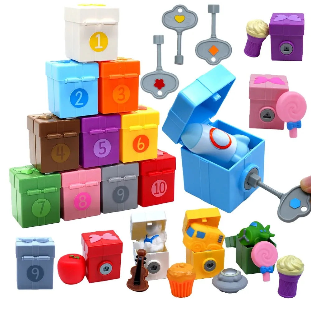 NumberNest™ Farm Friends Learning Train Set