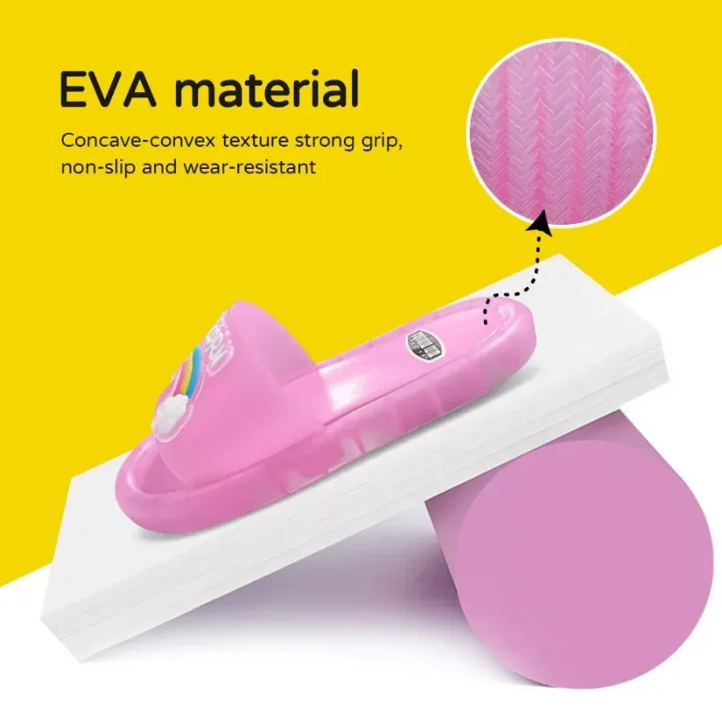 LumiSteps™ Unicorn LED Slippers