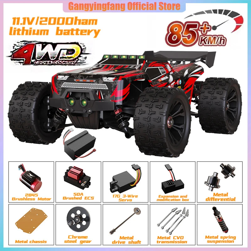ThunderX™ 85 Pro 4WD Brushless RC Monster Truck