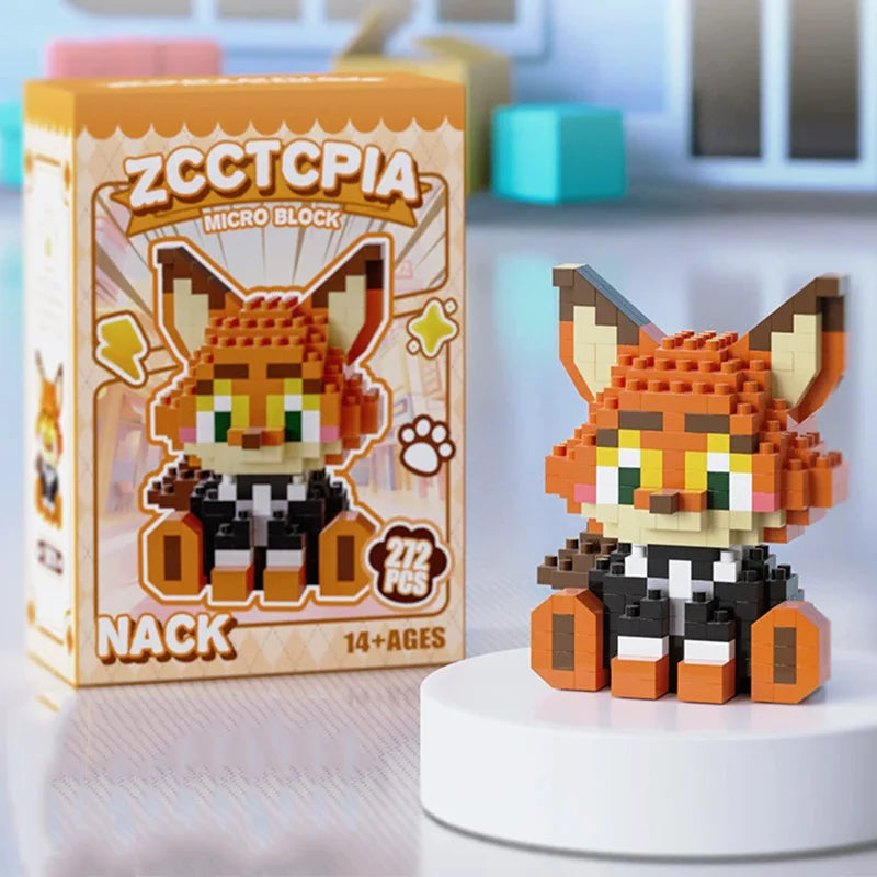 Zootopia™ Mini Block Character Collection – Build Your Favourite Heroes