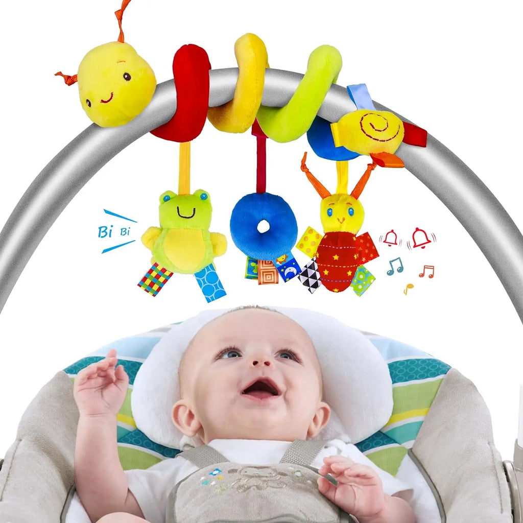 SnuggleSpiral™ Sensory Activity Arch Toy