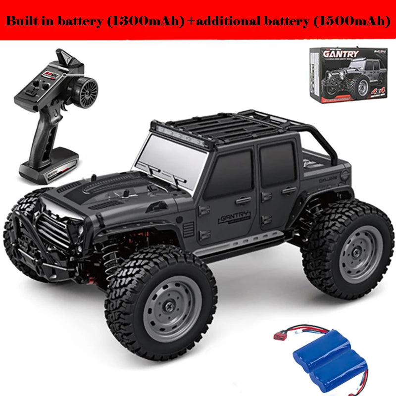 VelocityX™ 4WD Pro Series RC Truck – 80KM/H Brushless Edition!