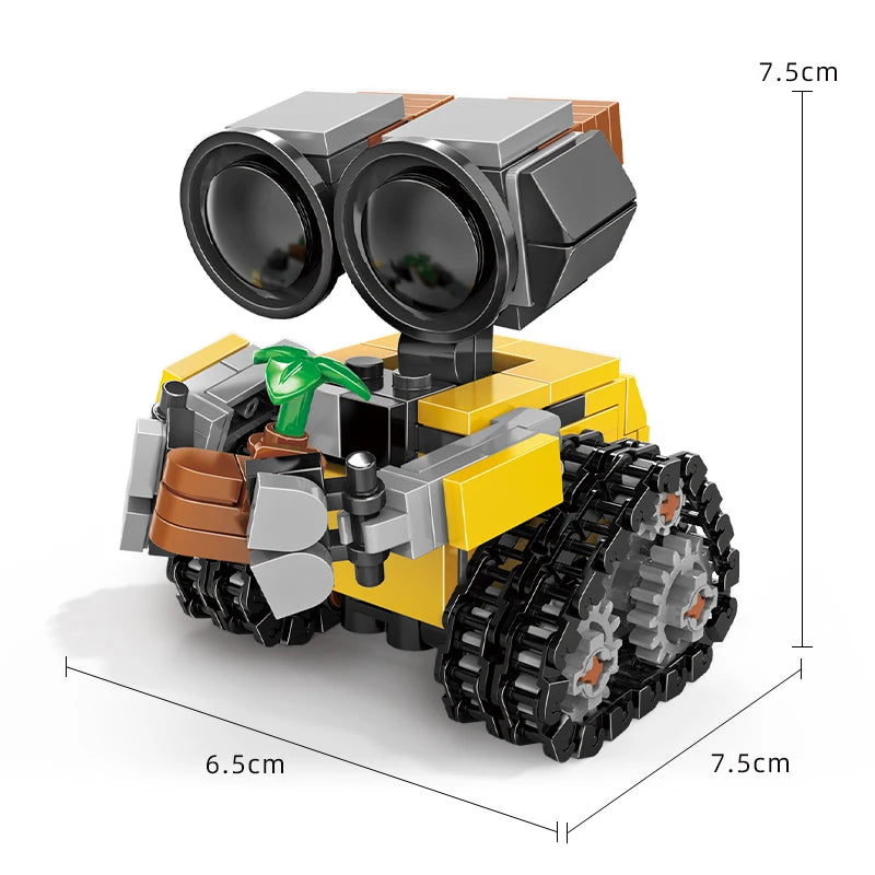🤖 Mini Robot Builder – Smart Explorer Brick Set