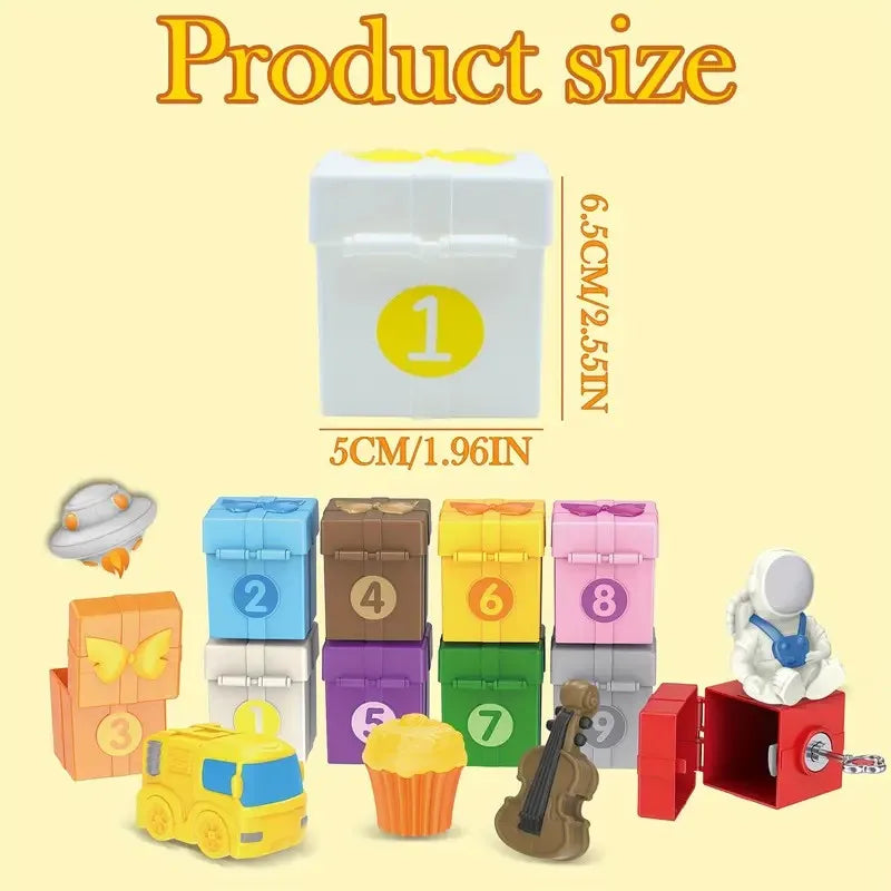 NumberNest™ Farm Friends Learning Train Set