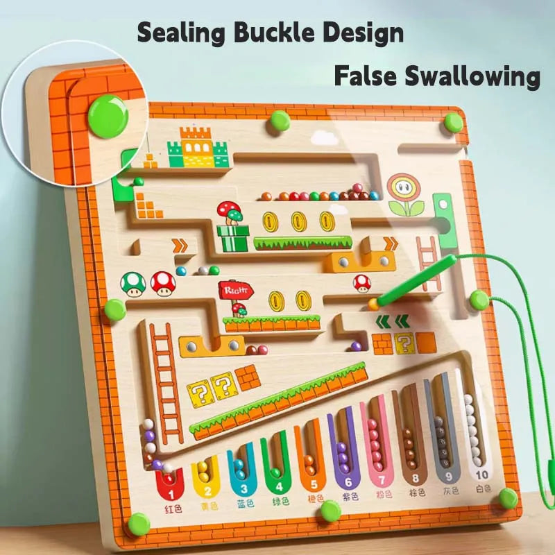 PathMaster™ Montessori Magnetic Maze Board