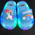 LumiSteps™ Unicorn LED Slippers