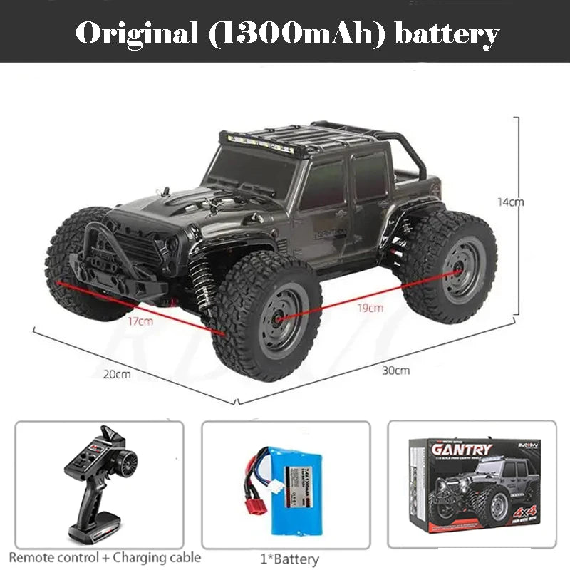 VelocityX™ 4WD Pro Series RC Truck – 80KM/H Brushless Edition!
