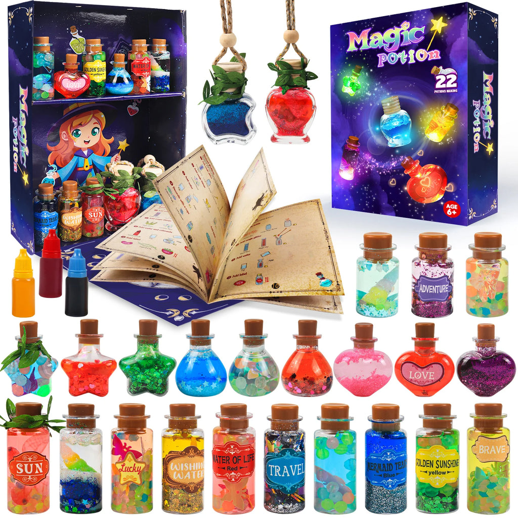 MysticBrew™ Magic Potion Craft Kit – 22 Bottle Wizard Set