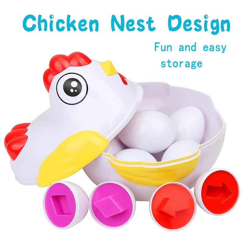 SmartHatch™ Montessori Shape Sorting Hen