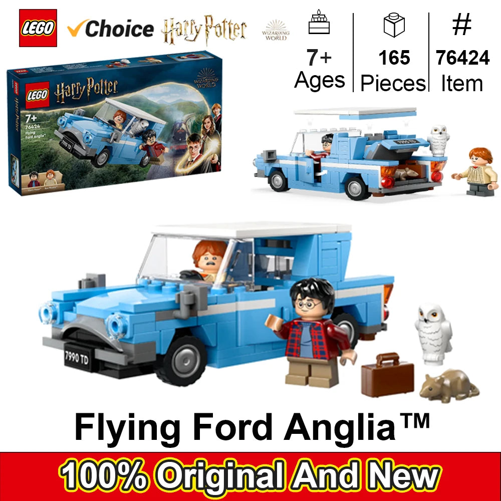 ✨ LEGO® Harry Potter™ Flying Ford Anglia™ (76424) – 165 Pieces | Ages 7+