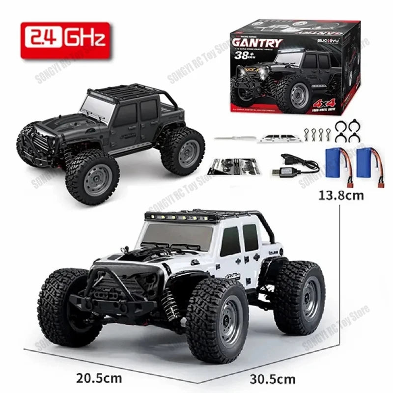 VelocityX™ 4WD Pro Series RC Truck – 80KM/H Brushless Edition!