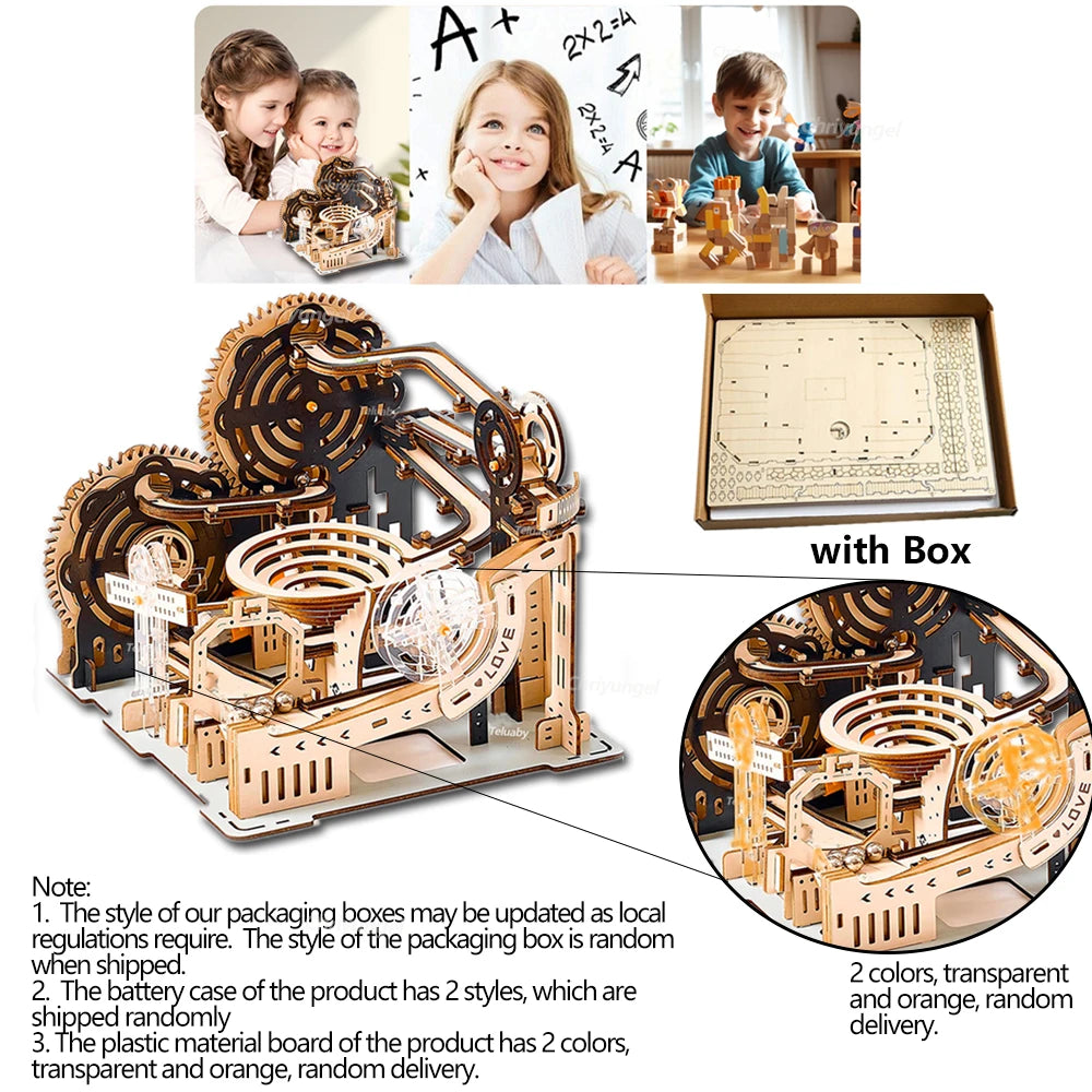 TitanForge™ Mechanical Marble Run Kit