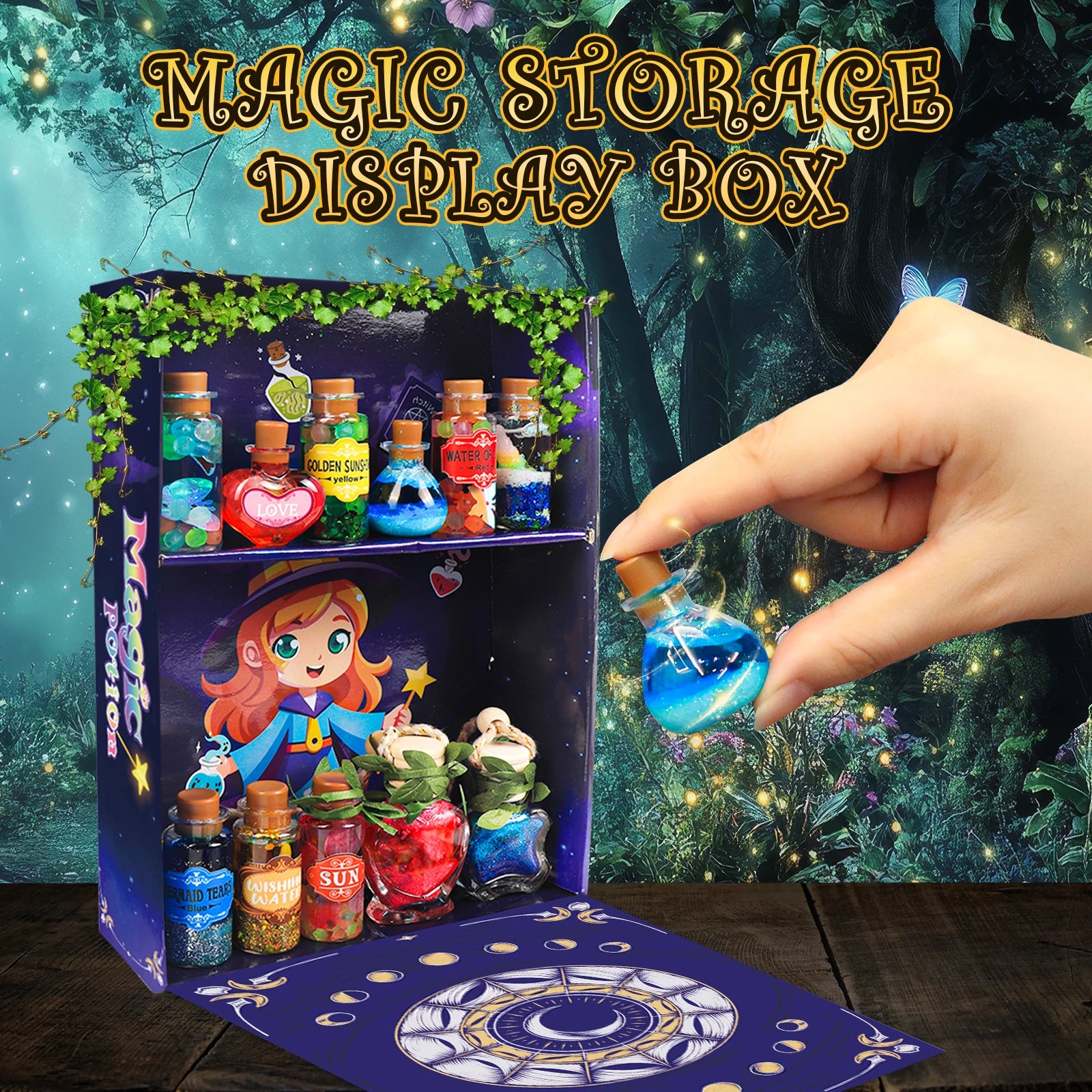 MysticBrew™ Magic Potion Craft Kit – 22 Bottle Wizard Set
