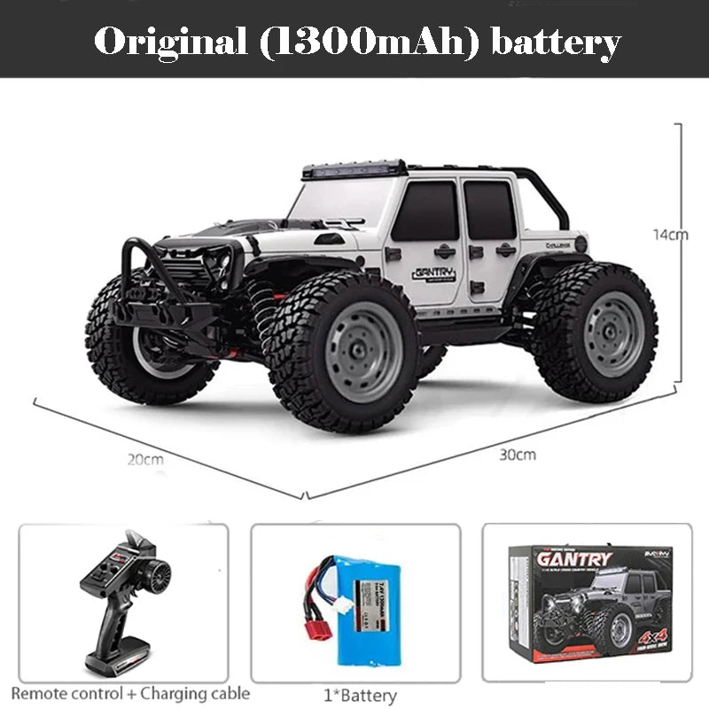 VelocityX™ 4WD Pro Series RC Truck – 80KM/H Brushless Edition!