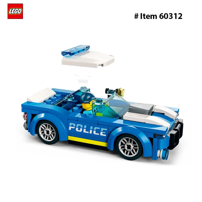 🚔 LEGO® City Police Car (60312) – 94 Pieces | Ages 5+