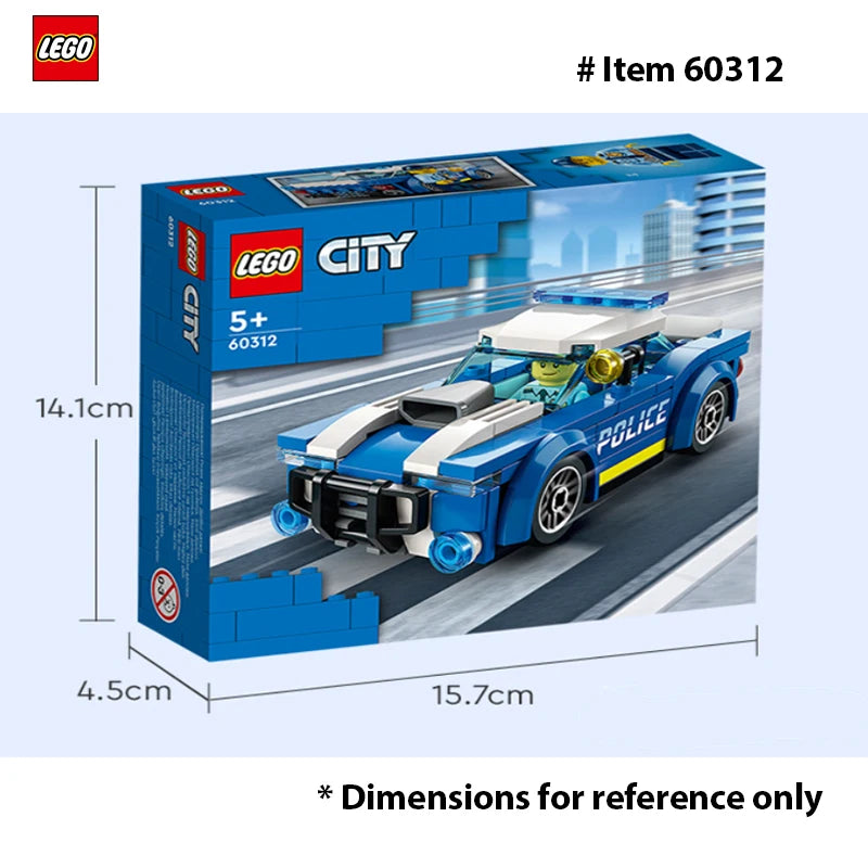 🚔 LEGO® City Police Car (60312) – 94 Pieces | Ages 5+