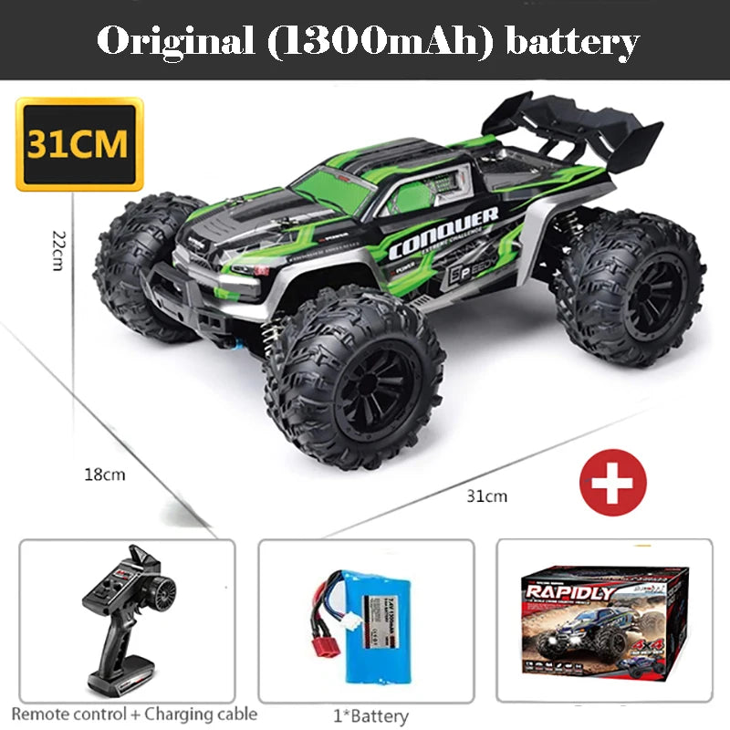 VelocityX™ 4WD Pro Series RC Truck – 80KM/H Brushless Edition!