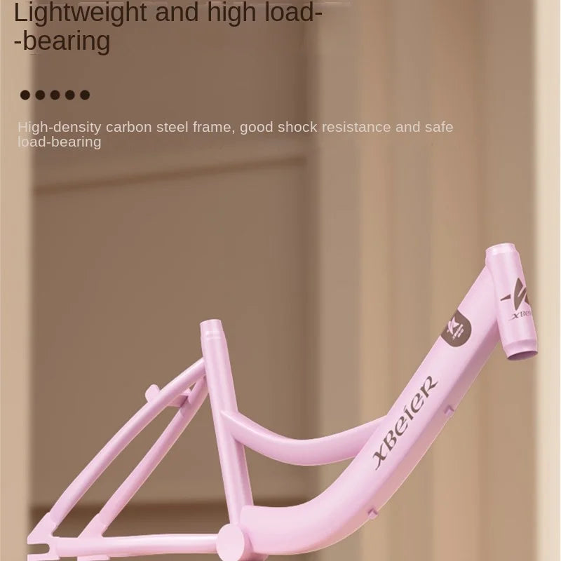 BellaRide™ Vintage Kids Bicycle with Basket
