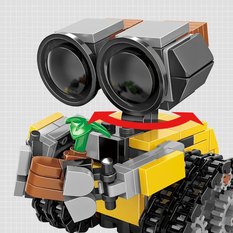 🤖 Mini Robot Builder – Smart Explorer Brick Set