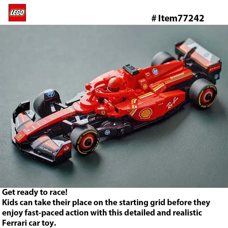 🏎️ LEGO® Speed Champions Ferrari SF-24 F1® Race Car (77242)