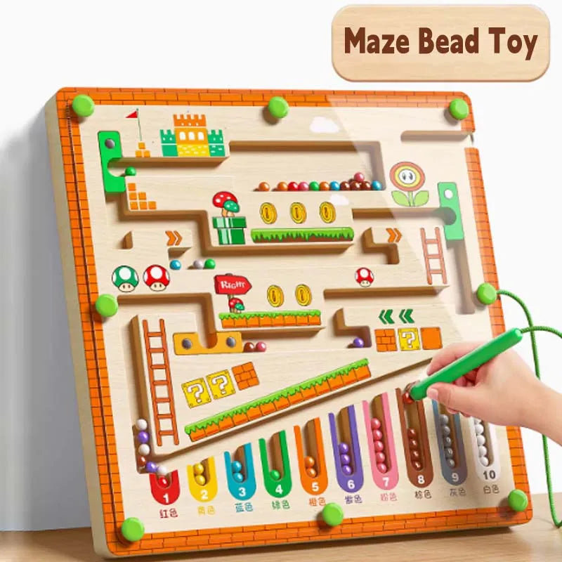 PathMaster™ Montessori Magnetic Maze Board