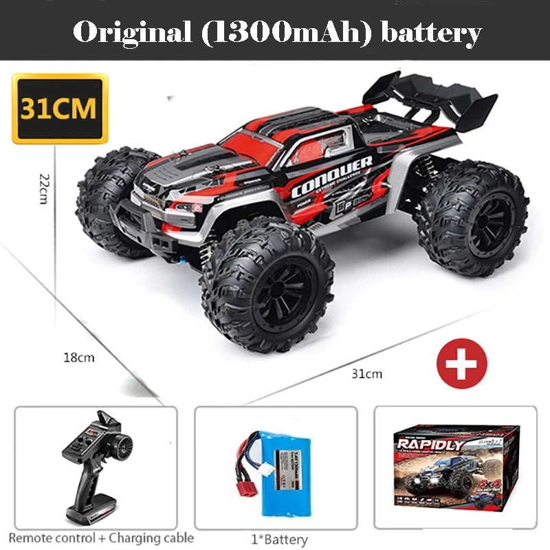 VelocityX™ 4WD Pro Series RC Truck – 80KM/H Brushless Edition!