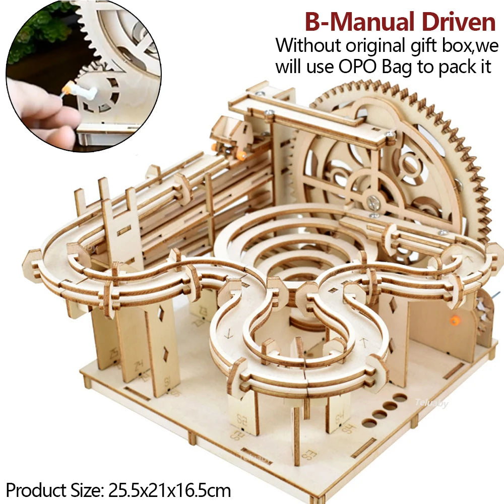 TitanForge™ Mechanical Marble Run Kit