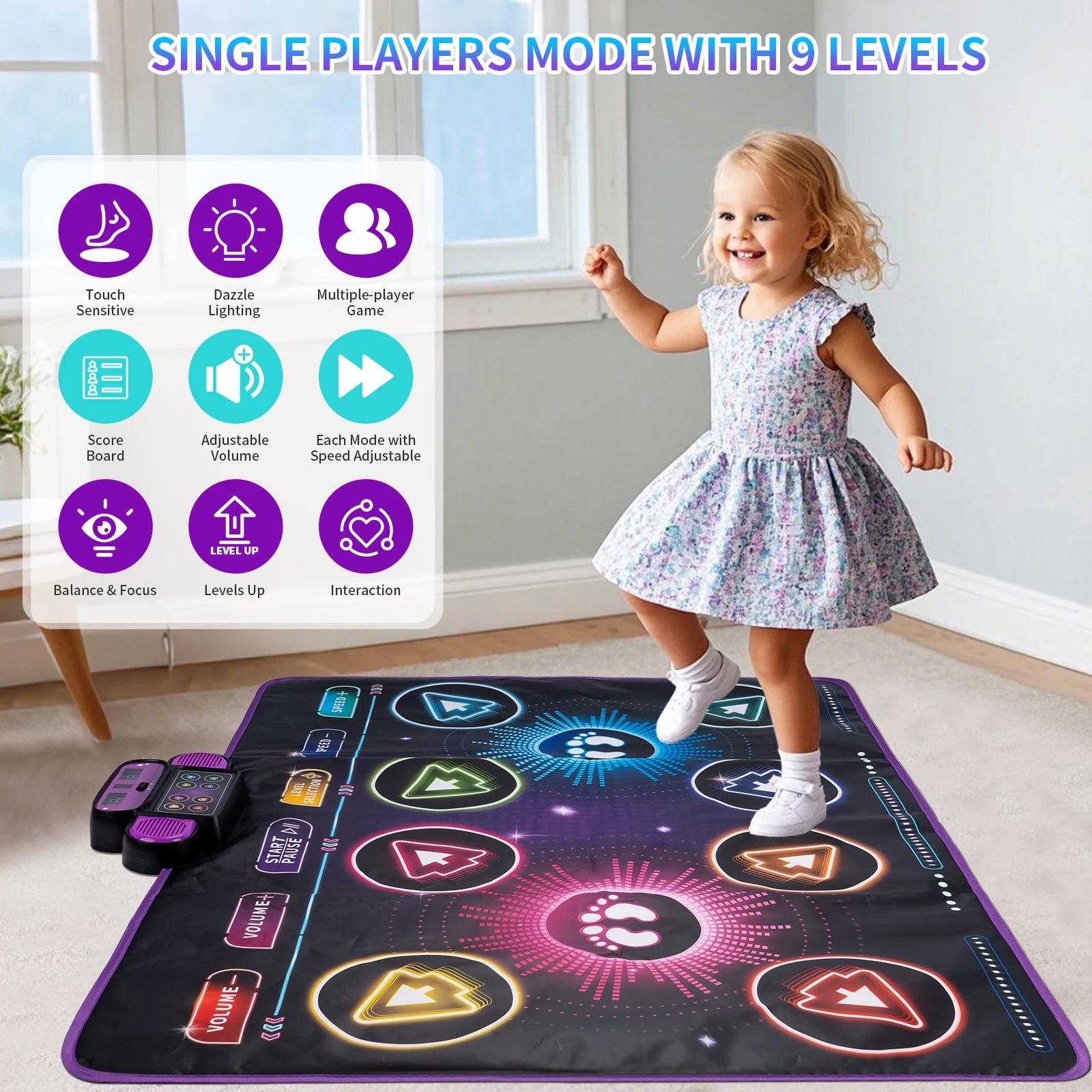 BeatBounce™ Interactive Musical Dance Mat