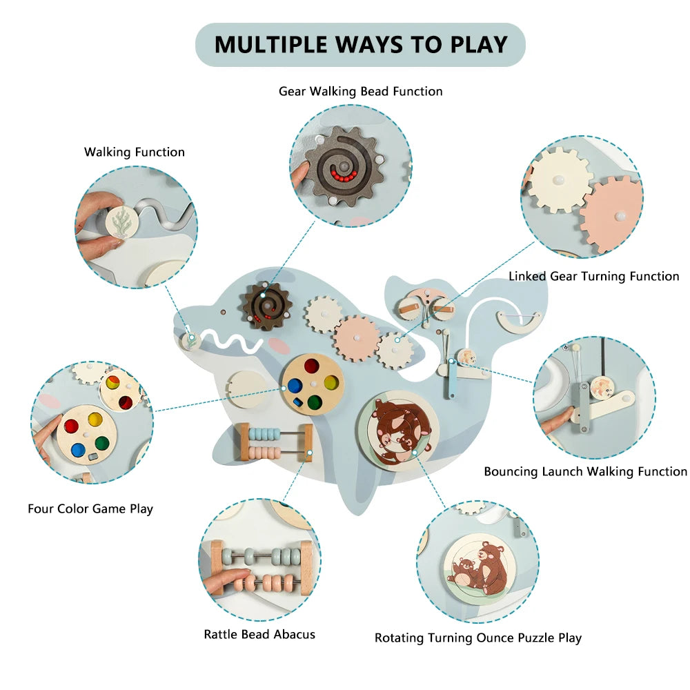 MindMural™ Montessori Activity Wall Board!