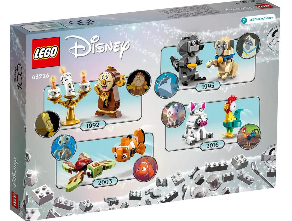 ✨ LEGO® Disney 100 Celebration Set – 553 Pieces (6+)