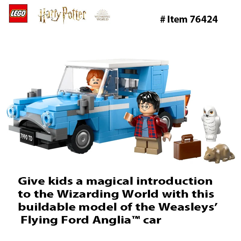 ✨ LEGO® Harry Potter™ Flying Ford Anglia™ (76424) – 165 Pieces | Ages 7+