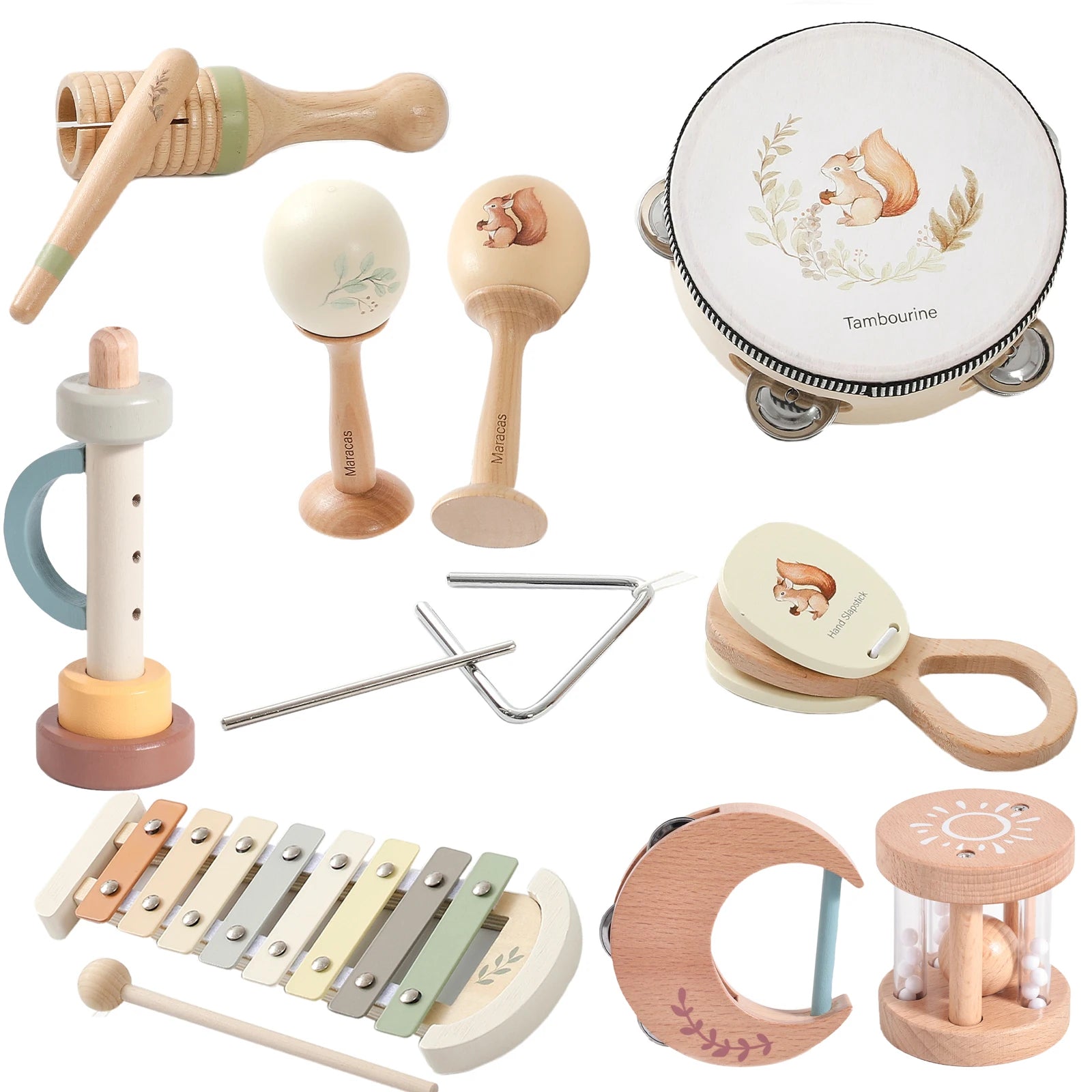 HarmonyNest™ Montessori Wooden Music Set!